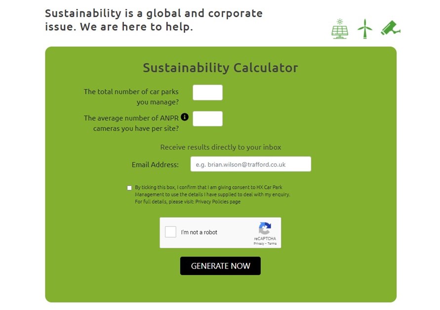 sustainability calculator
